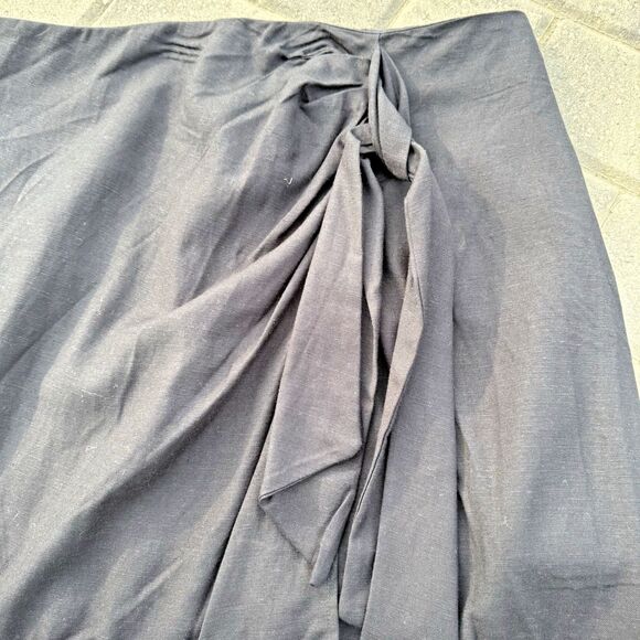 JASON WU Mother Of Pearl Beaded Sea Shell Linen Rayon Crop Top + Skirt SET NWT 6 - Picture 2 of 15